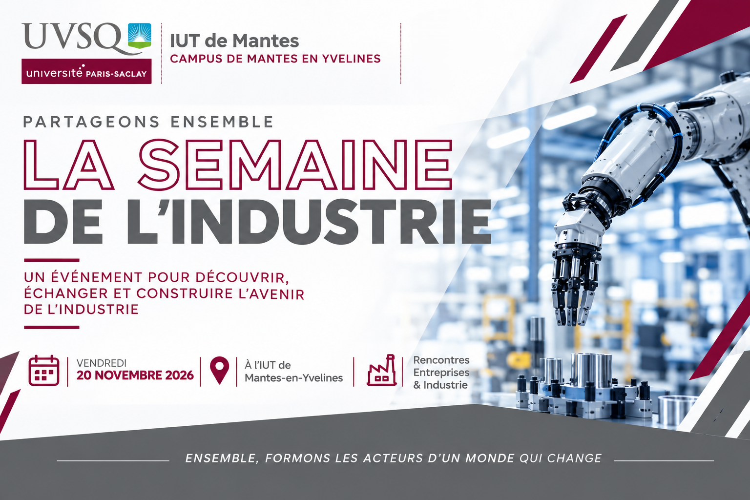 Cybersécurité industrielle : enjeux et solutions – Vendredi 20 novembre 2026